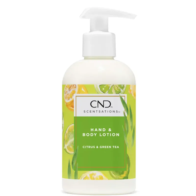 CND Scentsations S‑Lotion – Citrus & Green Tea 245 ml