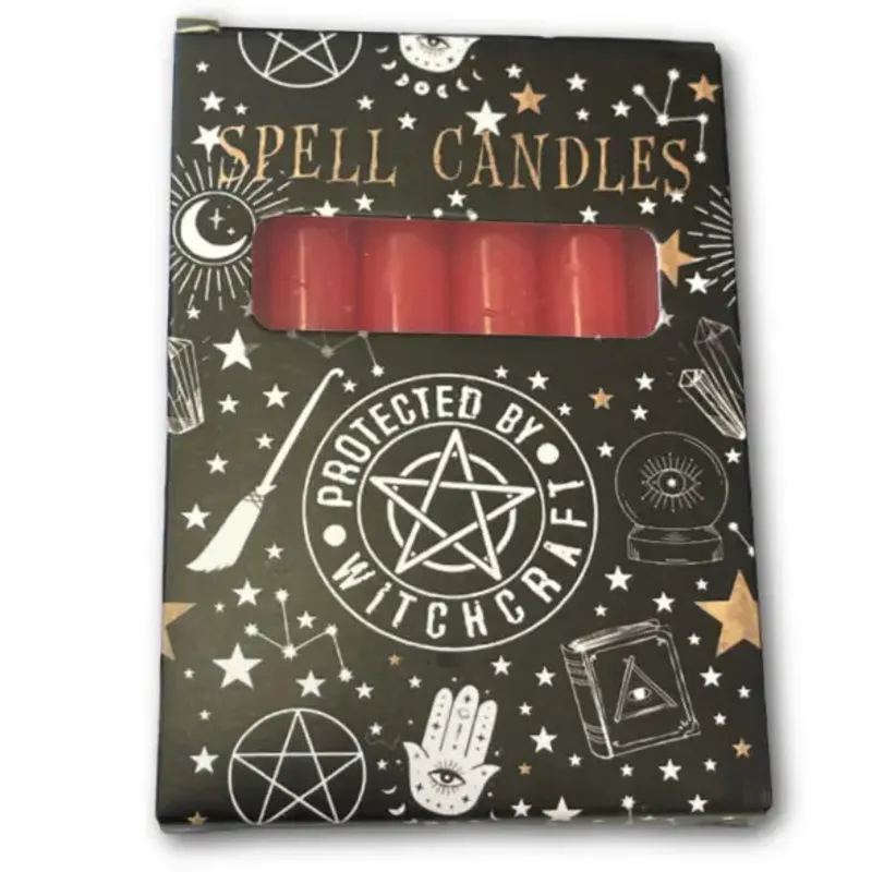 Spell Candles Red