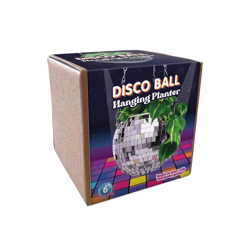 Disco Ball Hanging Planter (4″)