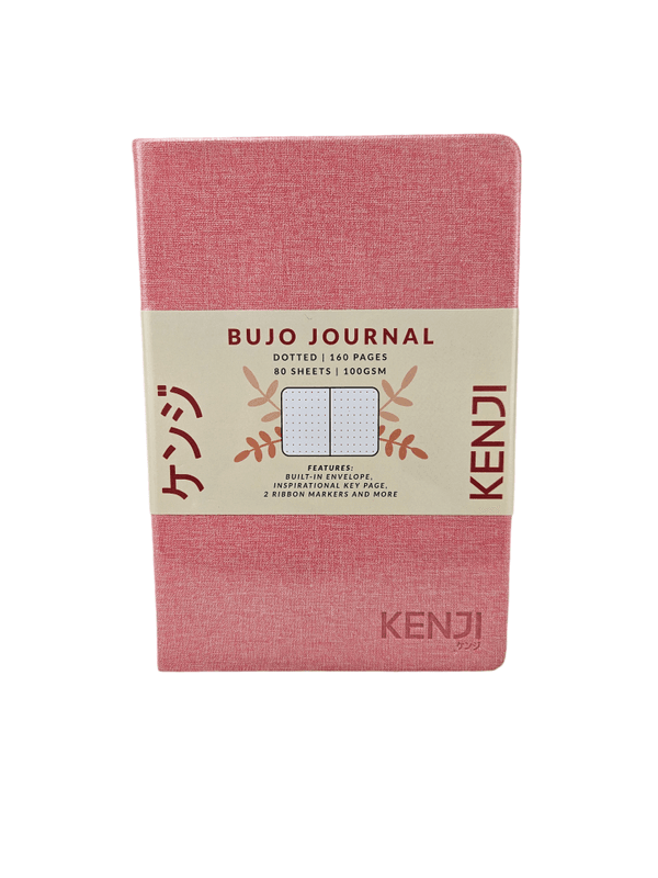Bujo Notebook - Canvas Pink