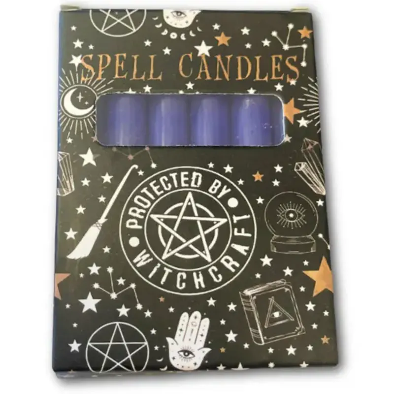 Spell Candles Purple