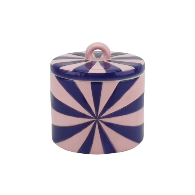 Hovedbilde Deco Jar - Swirl - Dolomite - Blue/Pink - ...