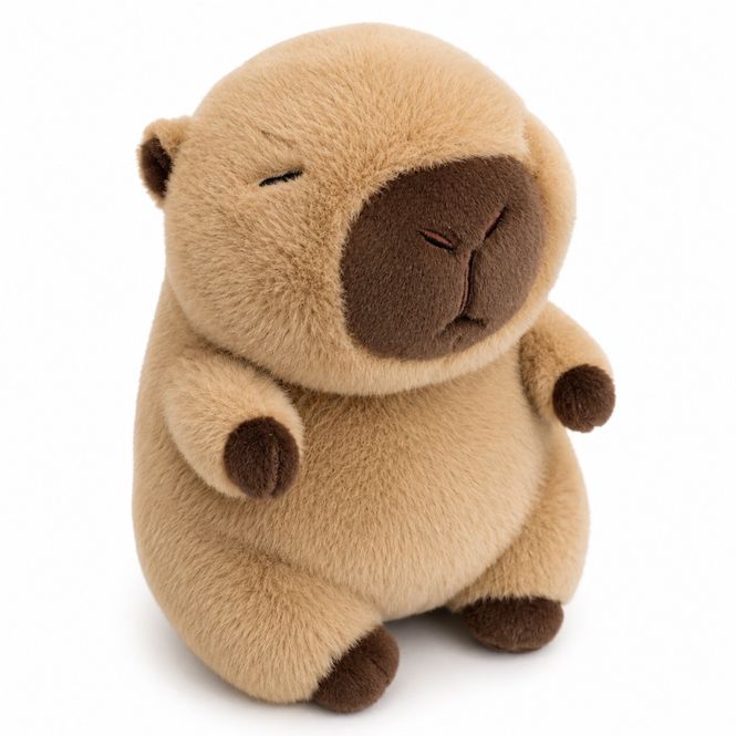 Hovedbilde Medium capybarabamse – Yabu Fluffy Capybara