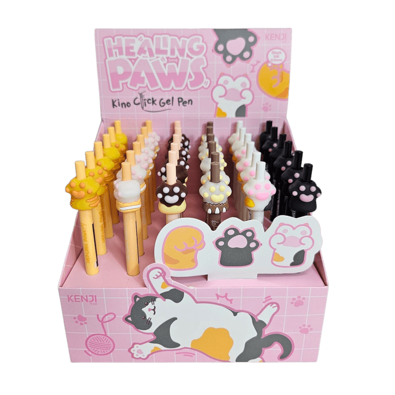 Kino Healing Paws Click Gel Pen