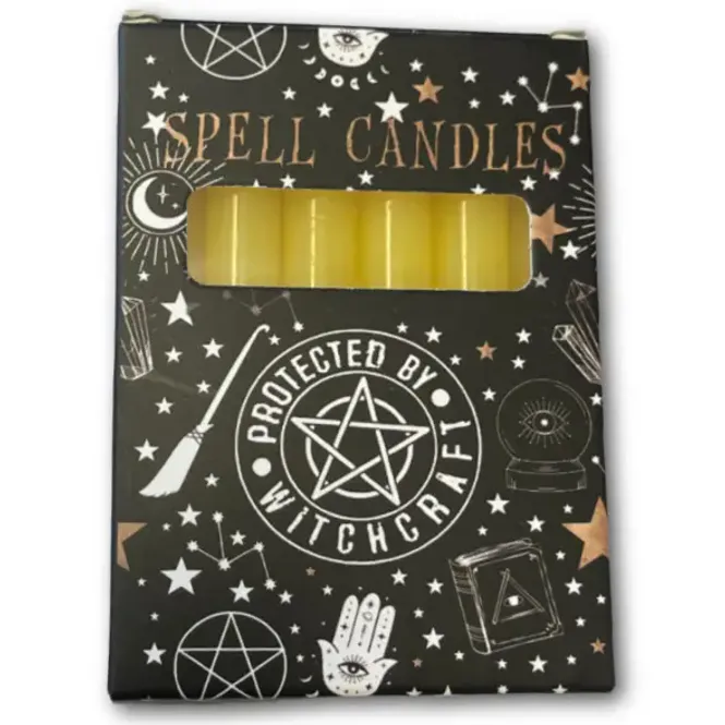 Hovedbilde Spell Candles Yellow