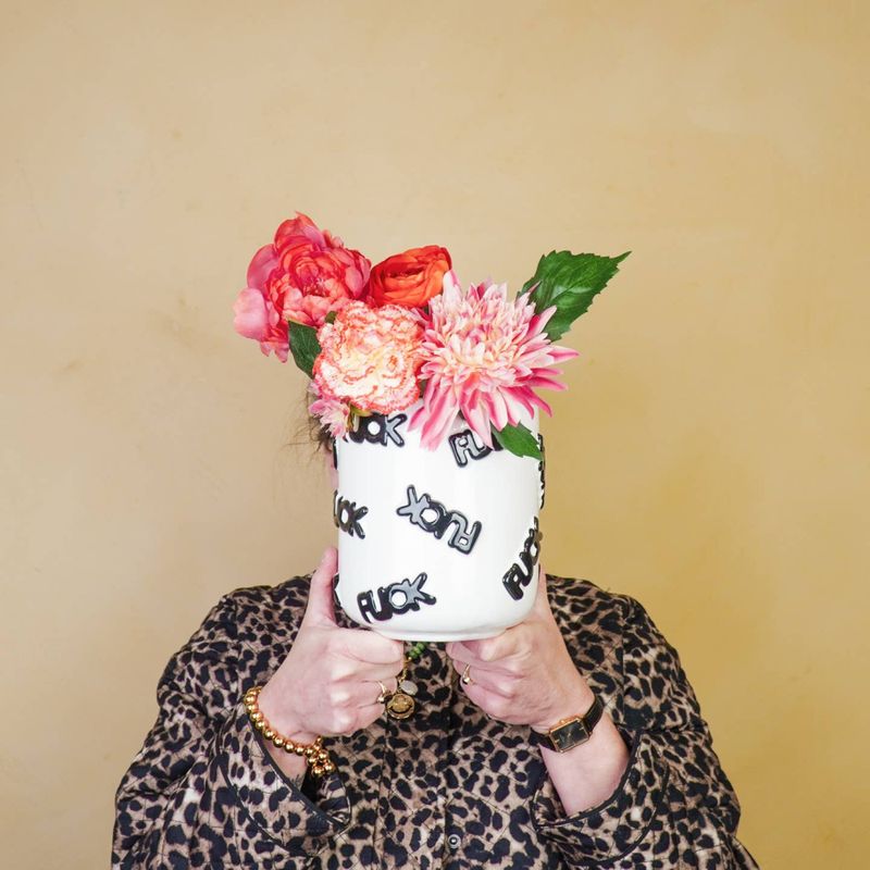 «F*ck» Vase 17,5cm