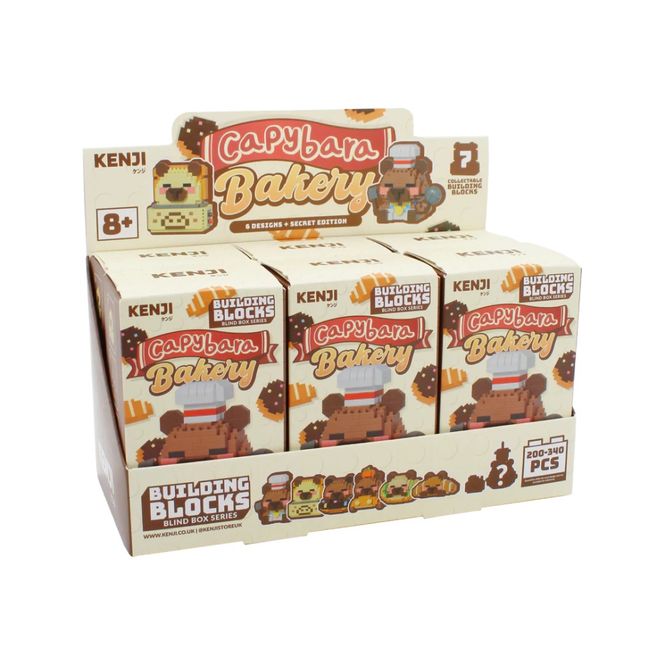 Hovedbilde Capybara Bakery Building Blocks – Byggesett