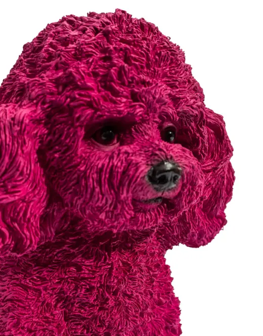 Hovedbilde Purple Poodle – lilla puddel hundefigur
